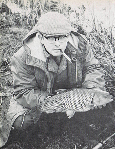 Peter Thomas with two 3lb Kennet barbel